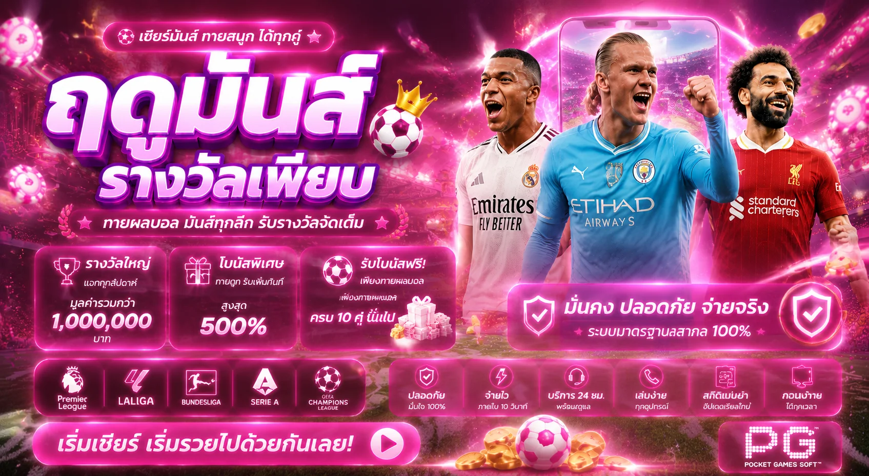 แทงบอลออนไลน์ JAIFU888 ราคาน้ำดีครบทุกลีก
